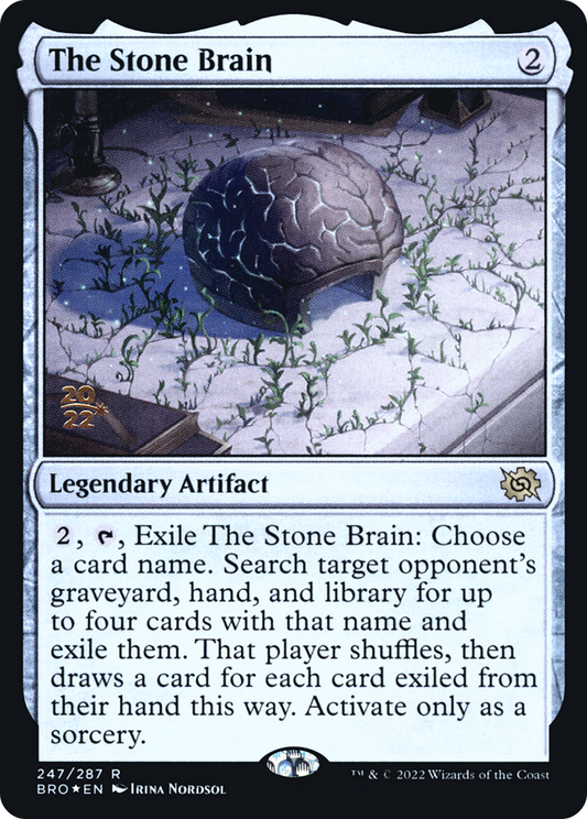 The Stone Brain (PRE-247S) (Foil)