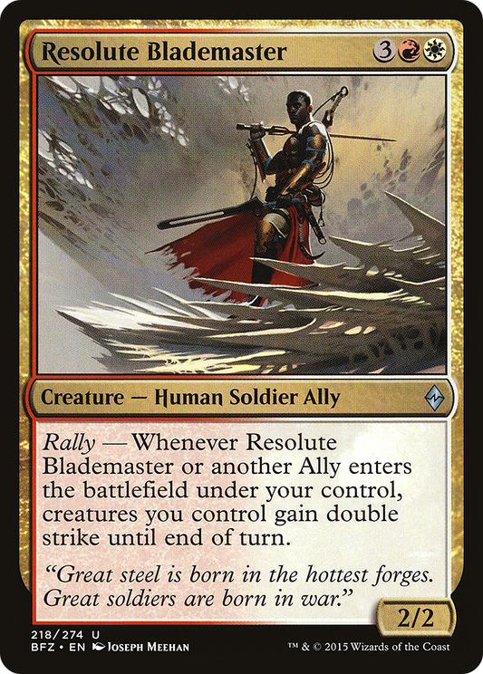 Resolute Blademaster (BFZ-218)