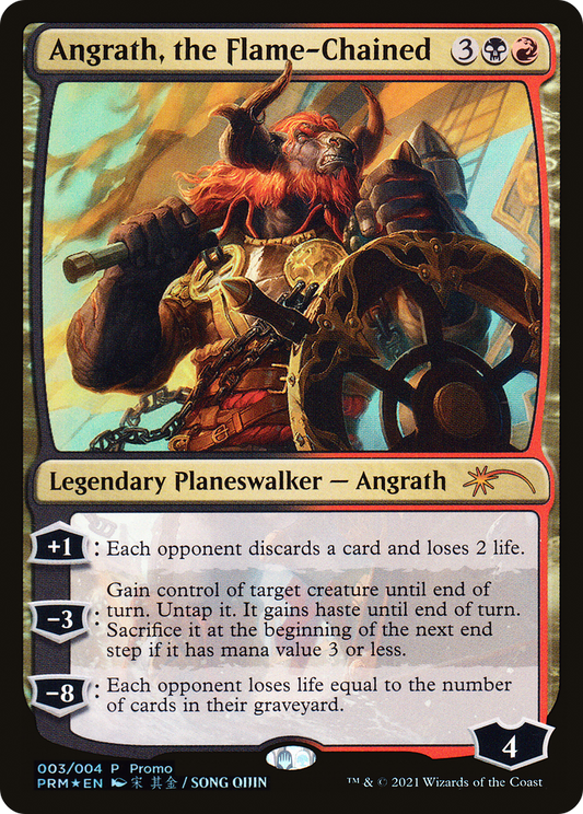 Angrath, the Flame-Chained (PL21-003) (Foil)