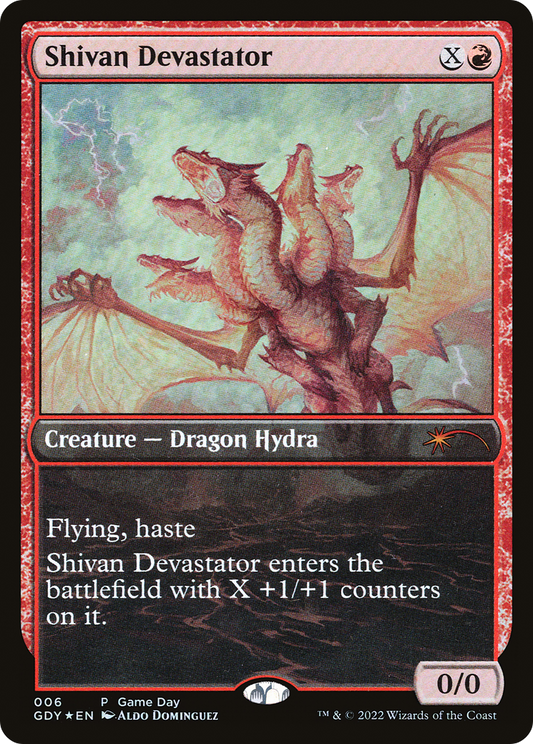 Shivan Devastator (GAME-006) (Foil)