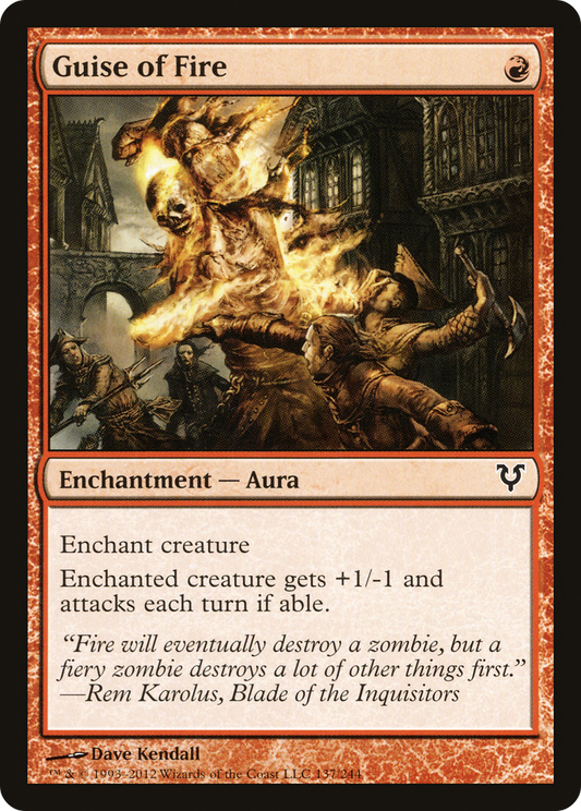 Guise of Fire (AVR-137) (Foil)
