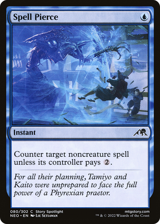 Spell Pierce (NEO-080) (Foil)