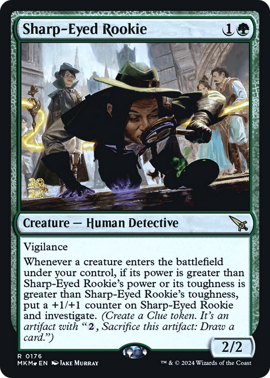 Sharp-Eyed Rookie (PRE-176S) (Foil)