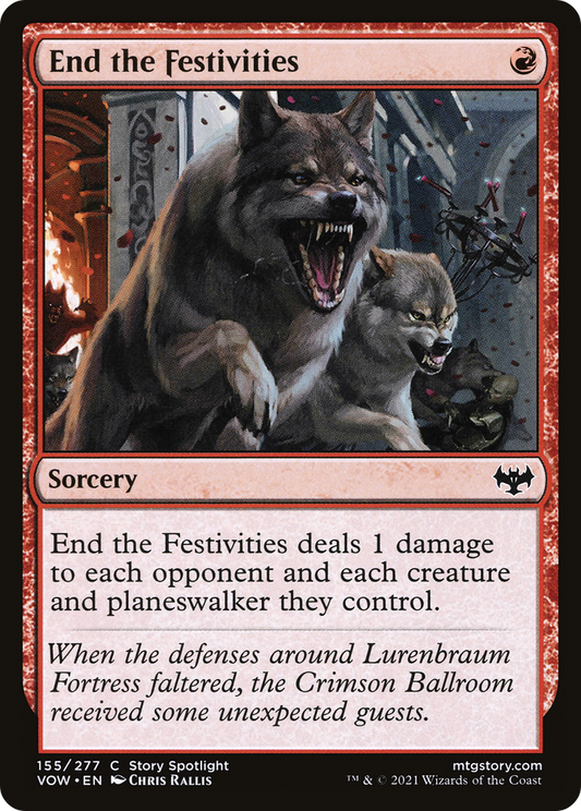 End the Festivities (VOW-155) (Foil)