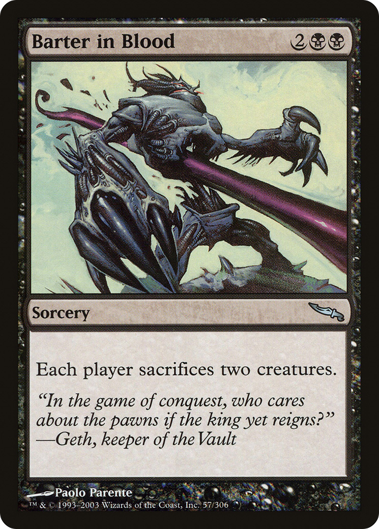 Barter in Blood (MRD-057) (Foil)
