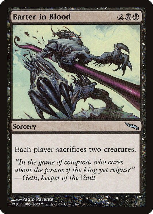 Barter in Blood (MRD-057) (Foil)