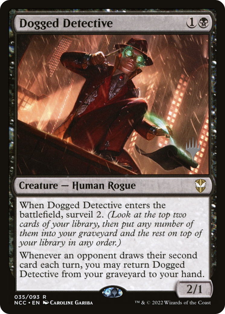 Dogged Detective (PPSNC-35P) (Foil)