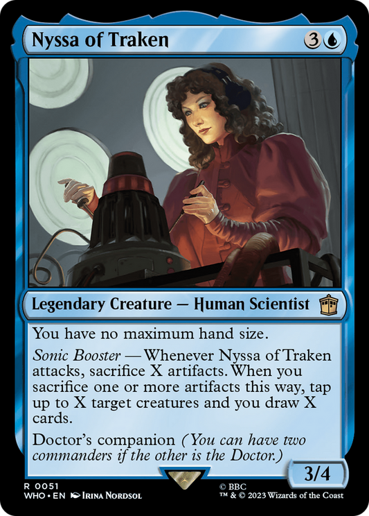 Nyssa of Traken (WHO-051) (Foil)