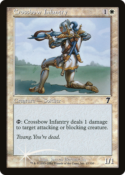 Crossbow Infantry (7ED-12★) (Foil)