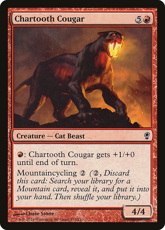 Chartooth Cougar (CNS-139) (Foil)