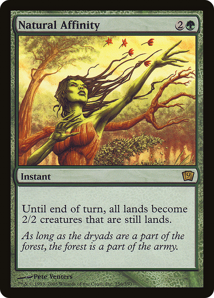 Natural Affinity (9ED-256★) (Foil)