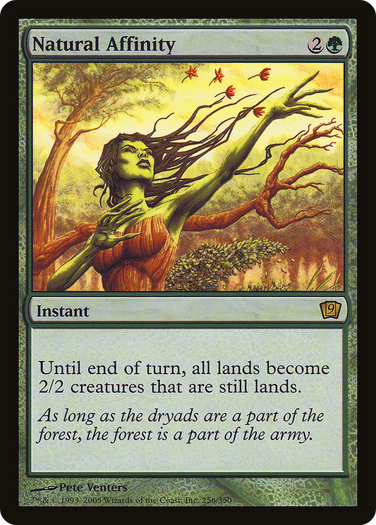 Natural Affinity (9ED-256★) (Foil)