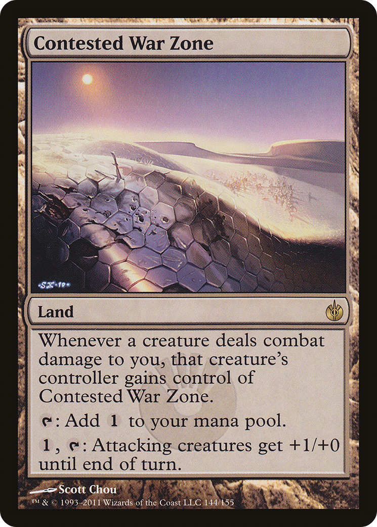 Contested War Zone (MBS-144) (Foil)