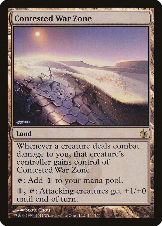 Contested War Zone (MBS-144) (Foil)