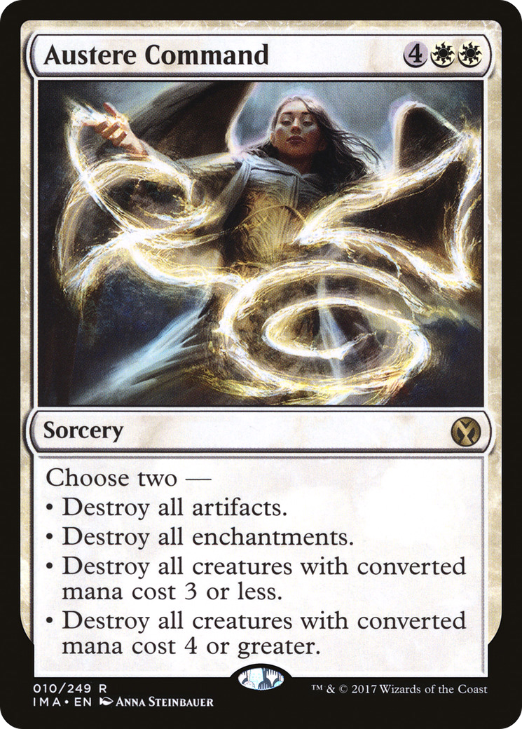 Austere Command (IMA-010) (Foil)