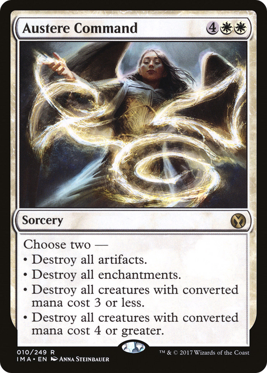 Austere Command (IMA-010) (Foil)