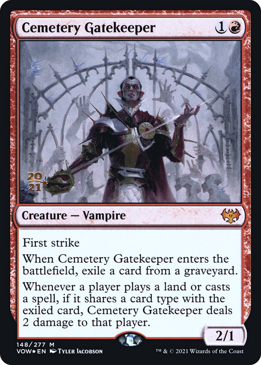 Cemetery Gatekeeper (PRE-148S) (Foil)