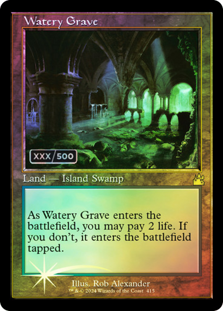 Watery Grave (RVR-415Z) (Foil) (Serialized)