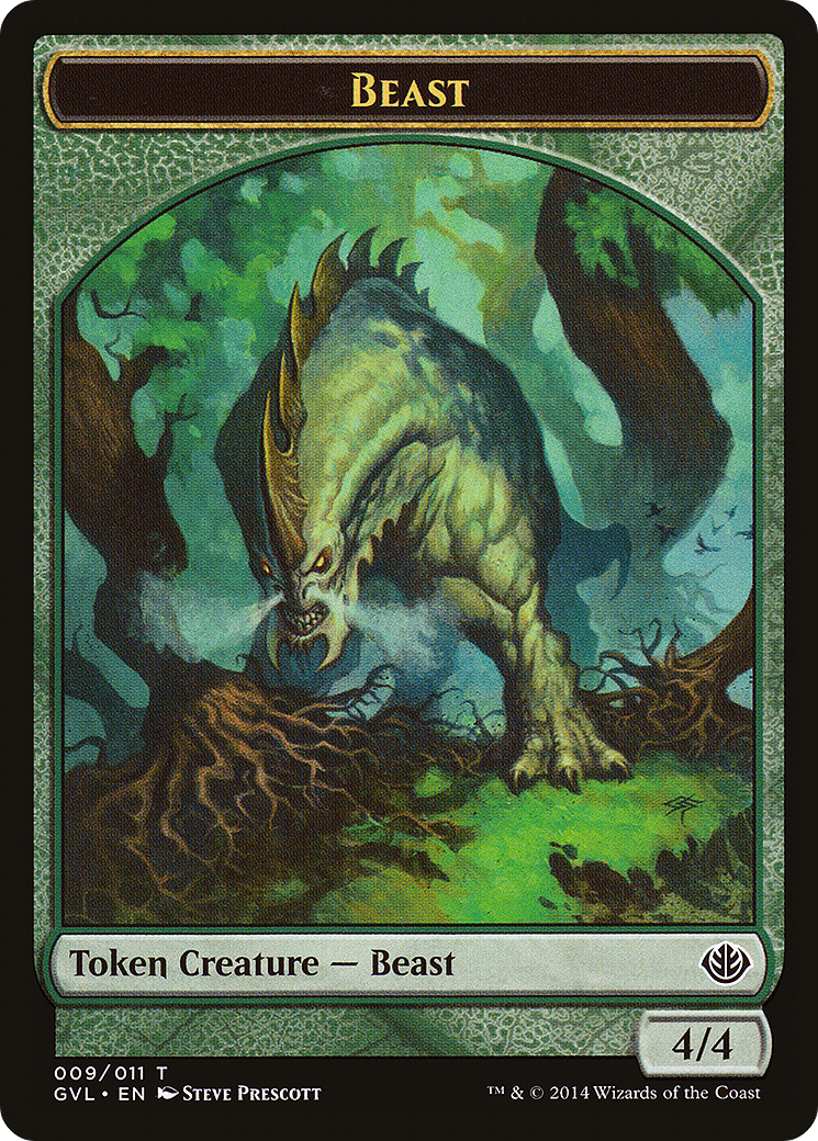 Beast Token (009) (DD3-009)