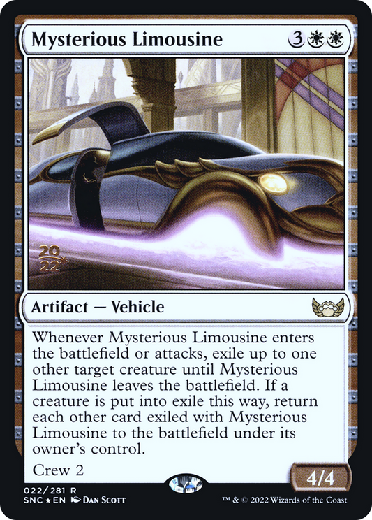 Mysterious Limousine (PRE-22S) (Foil)