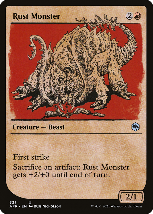 Rust Monster (AFR-321) (Showcase) (Foil)