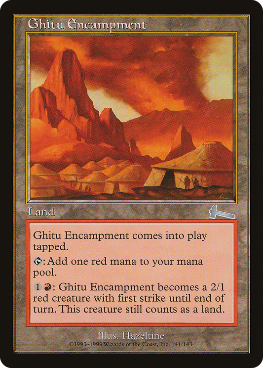 Ghitu Encampment (ULG-141) (Foil)
