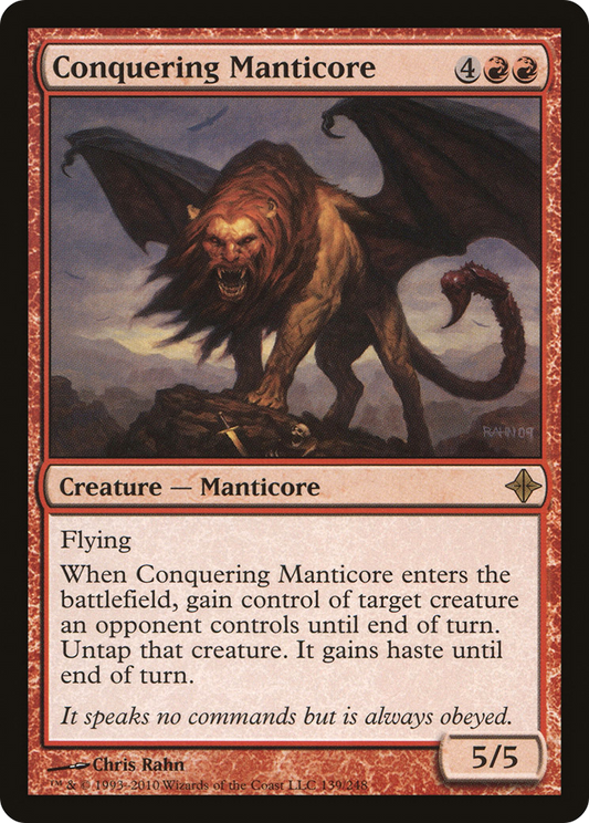 Conquering Manticore (ROE-139) (Foil)