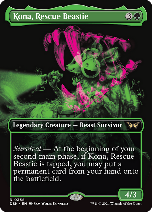 Kona, Rescue Beastie (DSK-358) (Borderless) (Foil)