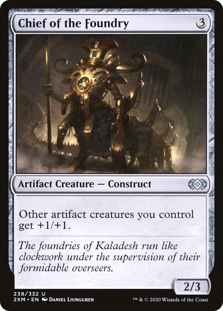 Chief of the Foundry (2XM-238) (Foil)