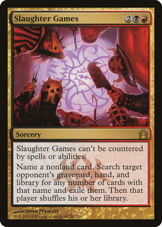Slaughter Games (RTR-197)