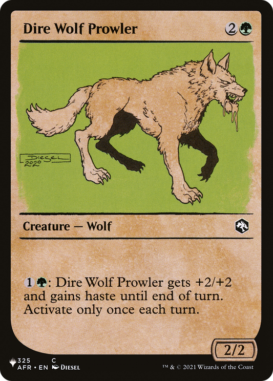 Dire Wolf Prowler (LIST-AFR-325) (Showcase)