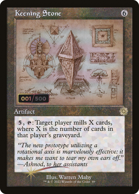 Keening Stone (BRR-89Z) (Foil) (Serialized)