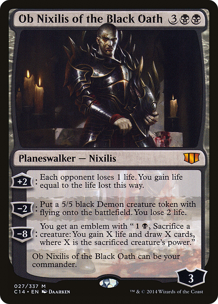 Ob Nixilis of the Black Oath (C14-027)