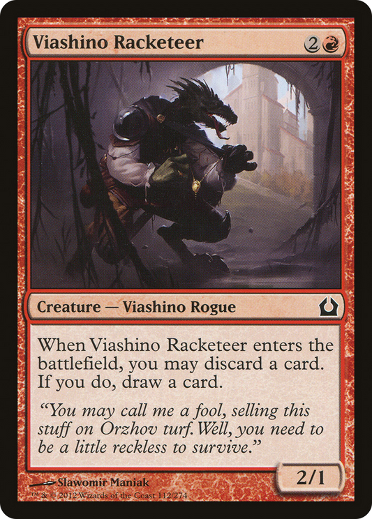 Viashino Racketeer (RTR-112) (Foil)