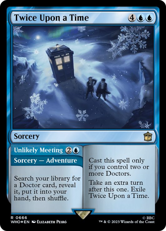 Twice Upon a Time // Unlikely Meeting (WHO-666) (Surge Foil)