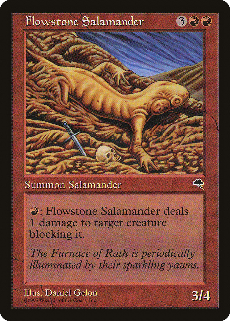 Flowstone Salamander (TMP-175)