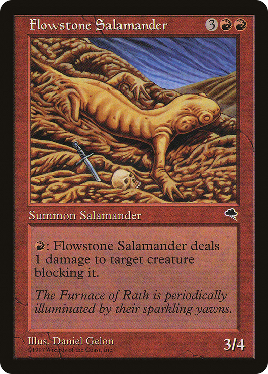 Flowstone Salamander (TMP-175)