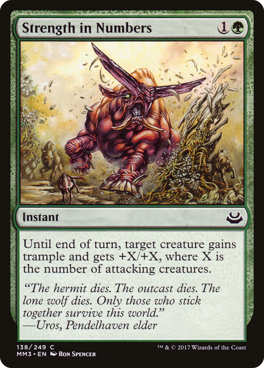 Strength in Numbers (MM3-138) (Foil)