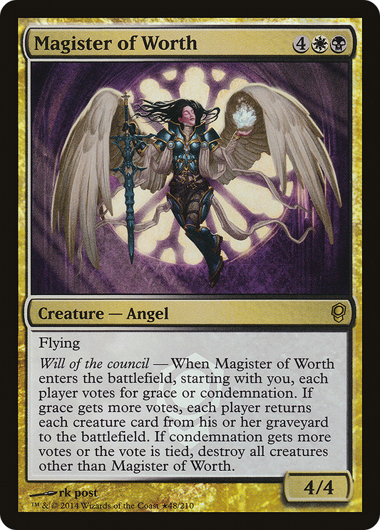 Magister of Worth (LARP-48★) (Foil)