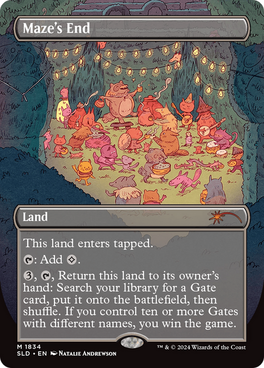 Maze's End (SLD-1834) (Borderless) (Foil)