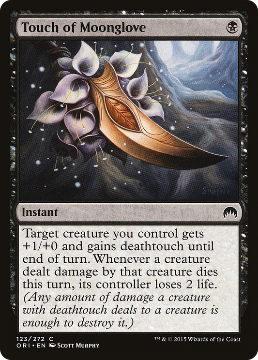 Touch of Moonglove (ORI-123) (Foil)