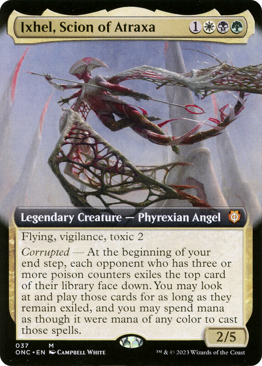 Ixhel, Scion of Atraxa (ONC-037) (Extended Art)
