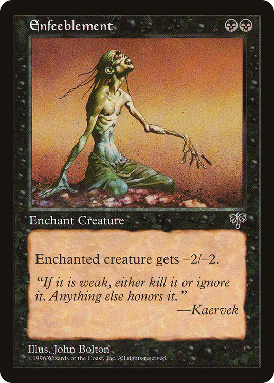 Enfeeblement (MIR-121)