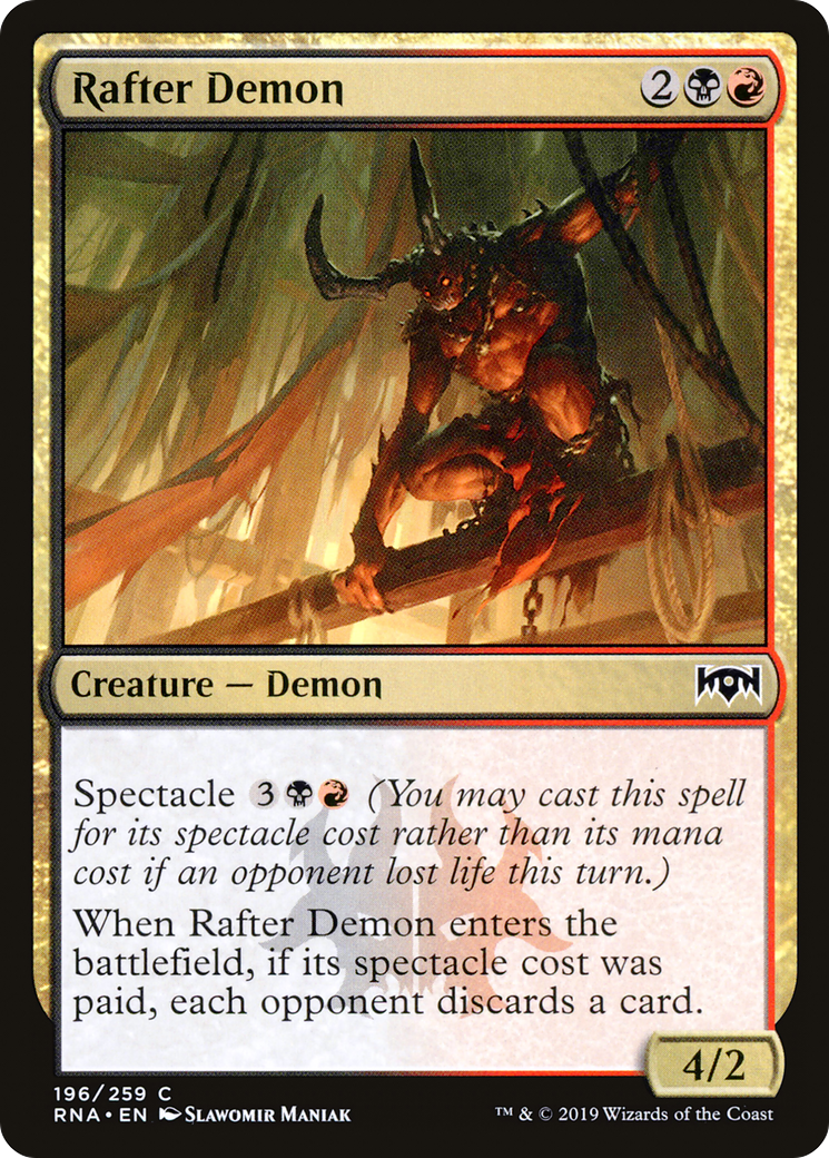 Rafter Demon (RNA-196) (Foil)
