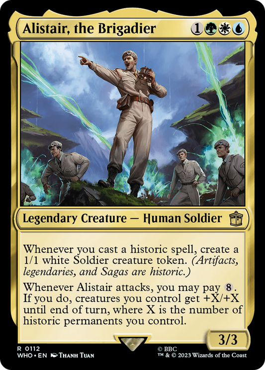 Alistair, the Brigadier (WHO-112)