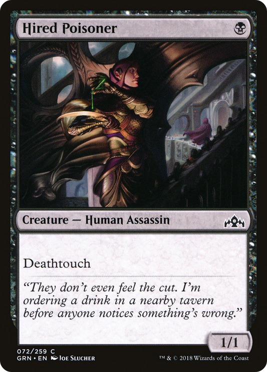 Hired Poisoner (GRN-072)