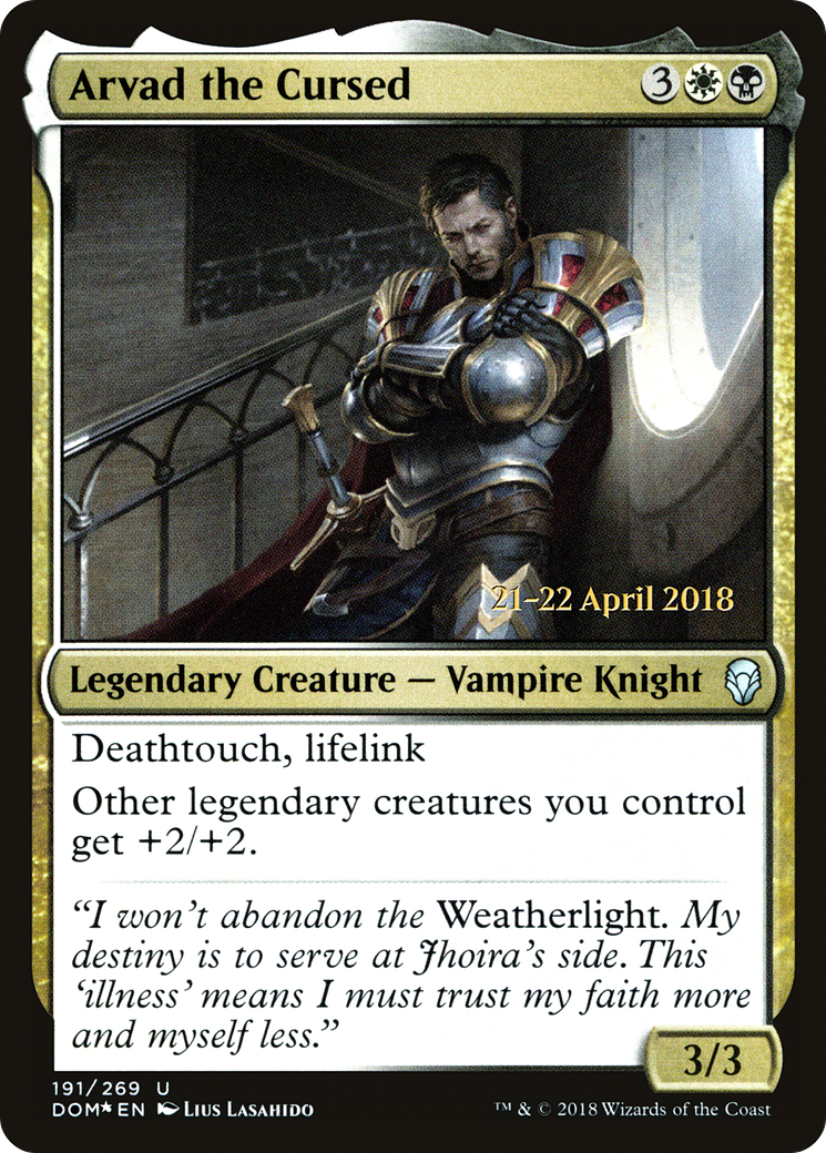 Arvad the Cursed (PRE-191S) (Foil)