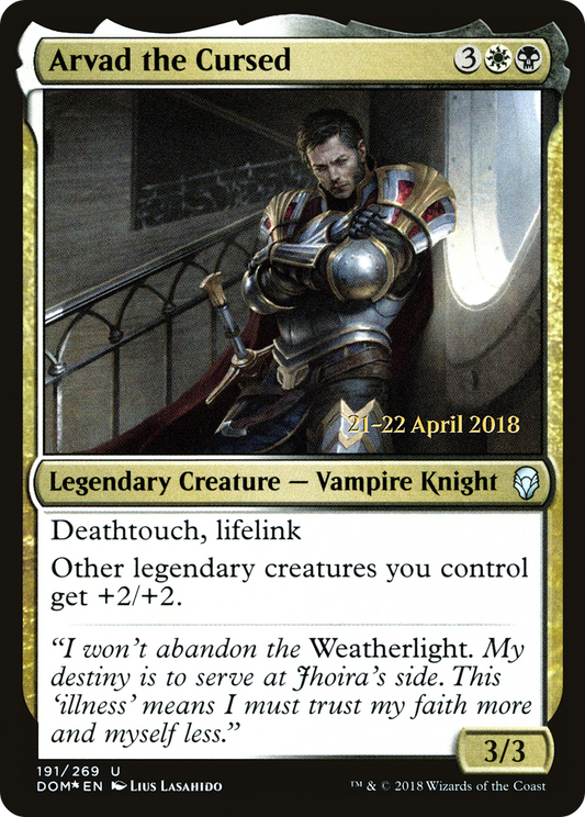 Arvad the Cursed (PRE-191S) (Foil)