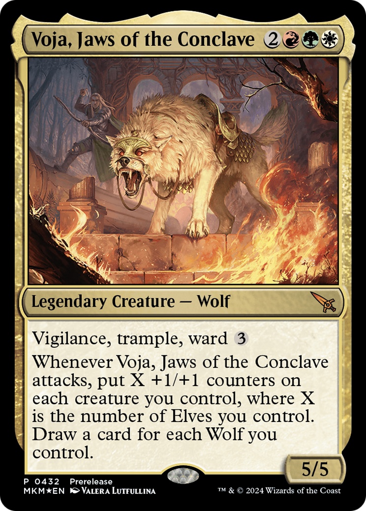 Voja, Jaws of the Conclave (PRE-432) (Foil)