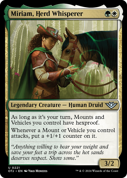 Miriam, Herd Whisperer (OTJ-221)